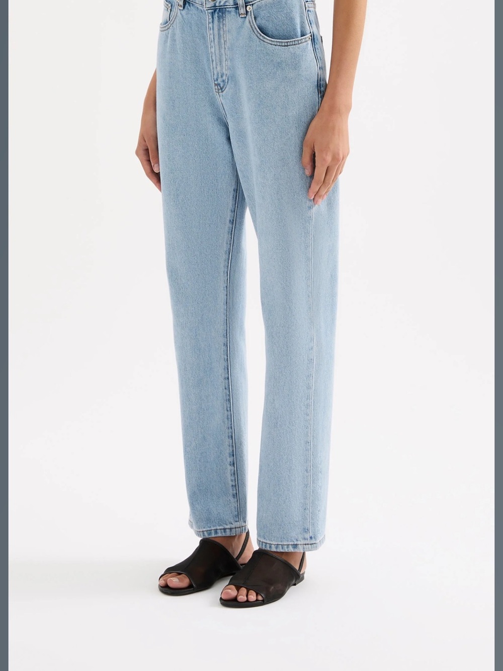 Nude Lucy Light Blue 90s High-Rise Denim Jeans size 27